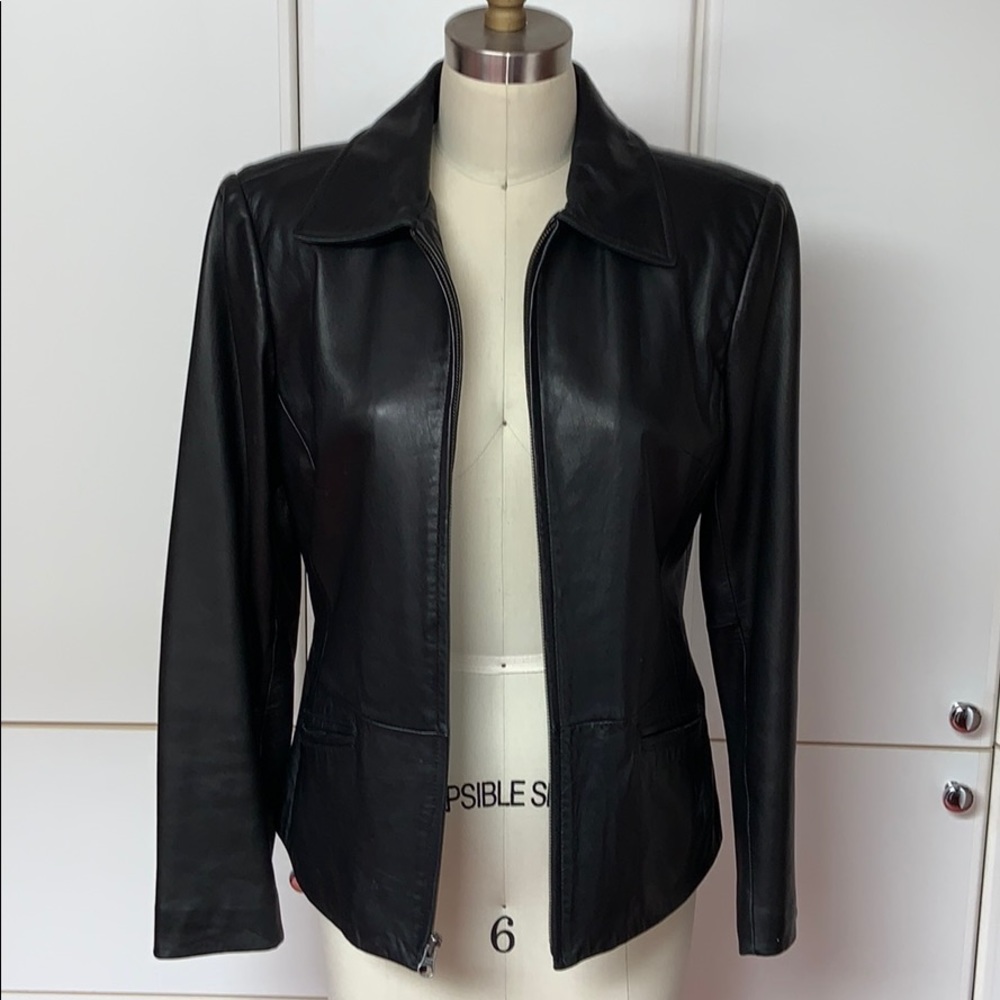 Preston & York Tailored Leather Jacket